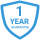 Image of We stand behind every product with a comprehensive 1-year warranty for your peace of mind.